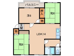 コーポ紀光の物件間取画像